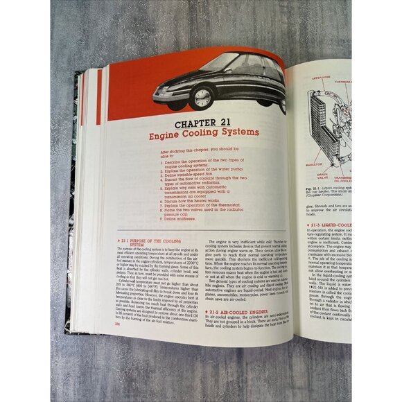 Automotive Mechanics Crouse And Anglin Second Canadian Edition Rare Hardcover - Picture 10 of 14